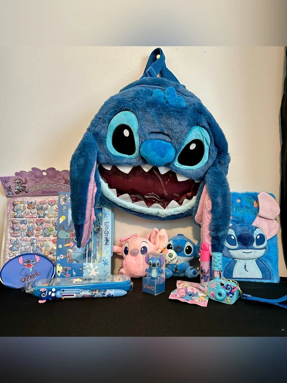 Stitch Plush Character Backpack and more